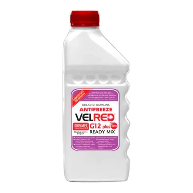 Антифриз Velvana Velred RM G12+ -38 °C червоний 0,95л Антифриз Velvana Velred RM G12+ -38 °C червоний 0,95л