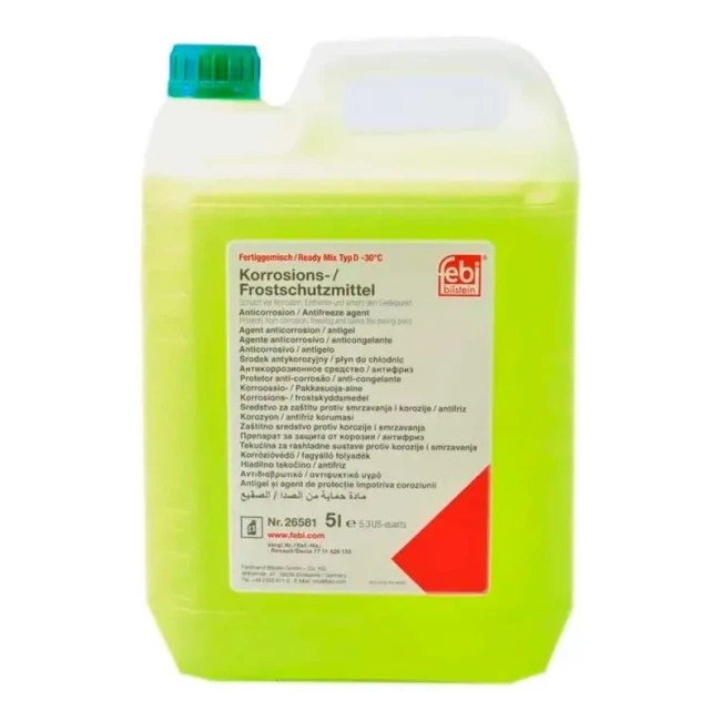 Антифриз Febi Bilstein Type D -35 °C зеленый 5л (26581)