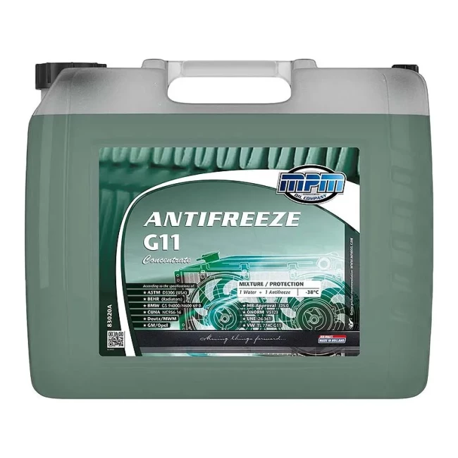Антифриз MPM G11 -38°С зеленый 20л (83020A)