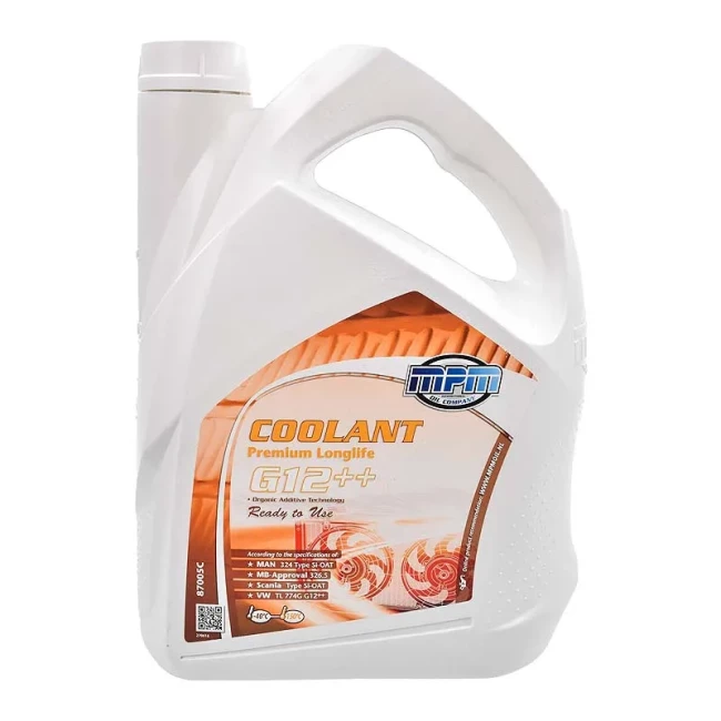 Антифриз MPM G12++ -40°C красный 5л (87005C) Антифриз MPM G12++ -40°C красный 5л (87005C)