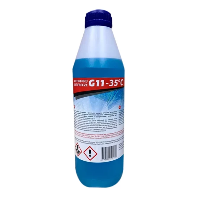 Антифриз Roadwin G11 -35°C синий 1л (C01211)