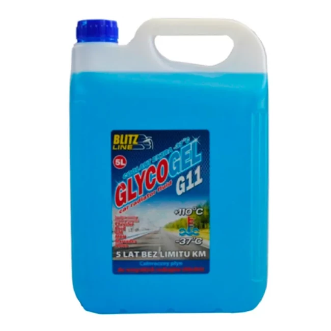 Антифриз Blitz Line Glycogel G11 -37°C синій 5л (26157)