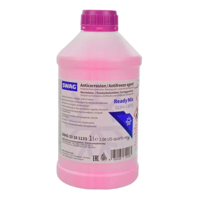 Антифриз SWAG G12++ -35°C фиолетовый 1л (33101133)