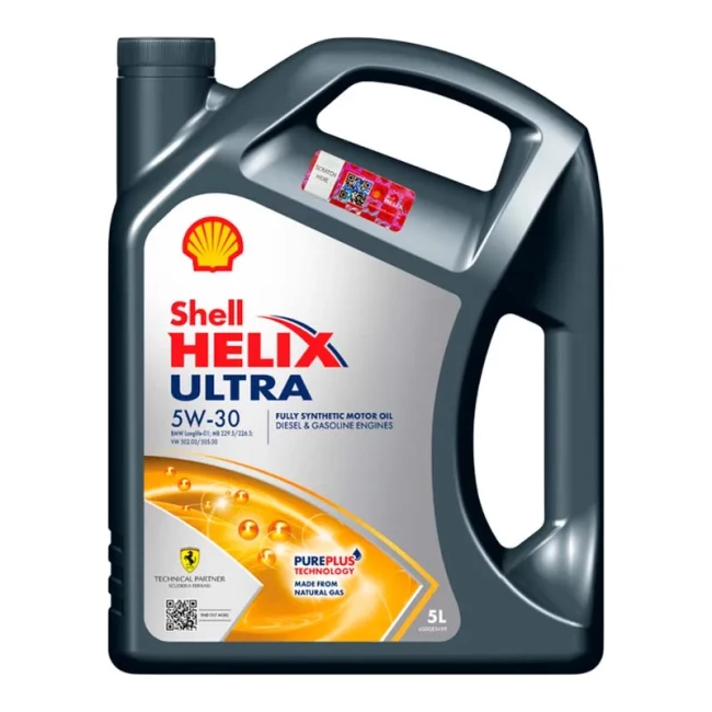 Моторное масло Shell Helix Ultra 5W-30, 5 л (ТОВ-У512781)