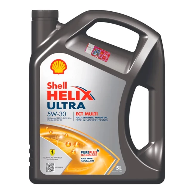 Моторна олива Shell Helix Ultra ECT Multi 5W-30 5л (ТОВ-У513892)