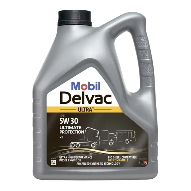 Моторное масло MOBIL DELVAC ULTRA Ultimate Protection V2 5W-30 4 л (157422)