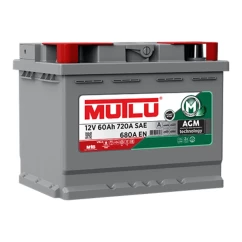 Автомобільний акумулятор MUTLU 6СТ-60Ah АзЕ (AGM.L2.60.068.A)