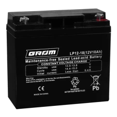 Акумулятор Grom RT 12V-18Ah AGM