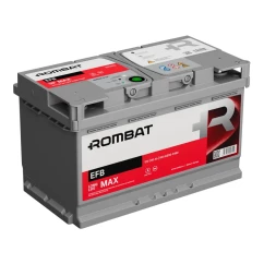 Автомобильный аккумулятор ROMBAT 6CT-80Ah EFB АзЕ (F480)