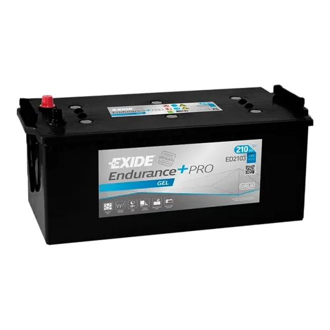Грузовой аккумулятор EXIDE ENDURANCE+PRO GEL 6СТ-210Ah Аз (ED2103)