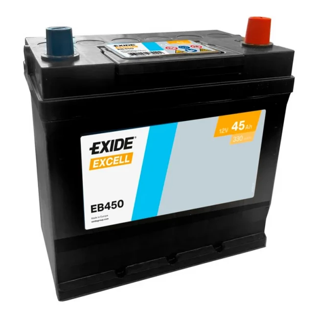 Автомобильный аккумулятор EXIDE Excell 6CT-45Ah Asia АзЕ (EB450)