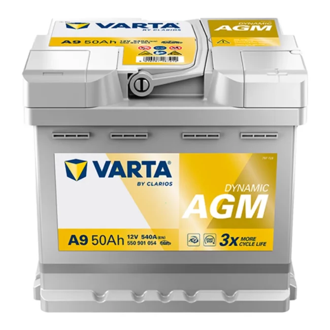 Автомобільний акумулятор VARTA 6СТ-50Ah АзЕ (VA550901054)