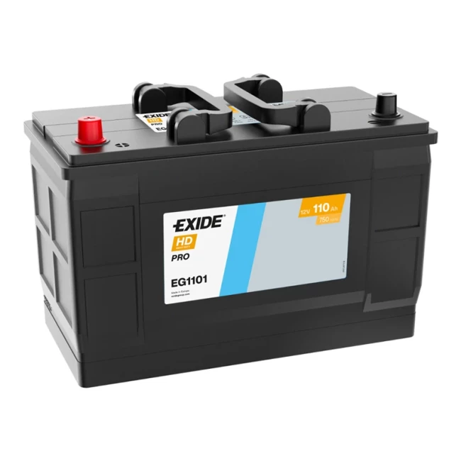 Вантажний акумулятор EXIDE 6CT-110Аh Аз (EG1101) Вантажний акумулятор EXIDE 6CT-110Аh Аз (EG1101)