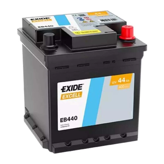 Автомобільний акумулятор EXIDE Excell 6СТ-44Ah АзЕ (EB440)