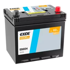 Автомобильный аккумулятор EXIDE 6СТ-60 АзЕ EXCELL (EB604)