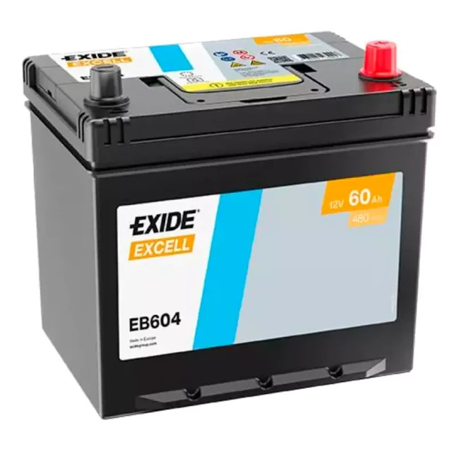 Автомобильный аккумулятор EXIDE Excell 6СТ-60Ah АзЕ (EB604)