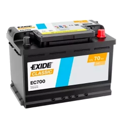 Автомобильный аккумулятор EXIDE Classic 6СТ-70Ah АзЕ (-/+)