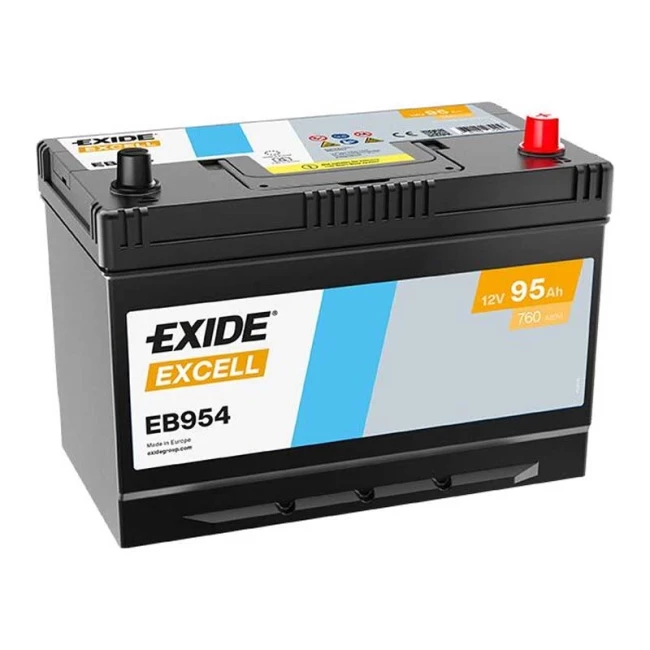 Автомобільний акумулятор EXIDE Excell 6CT-95Ah AзЕ (EB954)