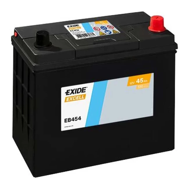 Автомобильный аккумулятор EXIDE Excell 6СТ-45Ah Asia АзЕ (EB454)