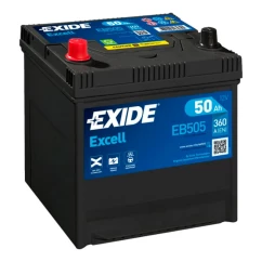 Автомобильный аккумулятор EXIDE EXCELL 6СТ-50Ah Asia Аз (EB505)