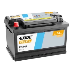 Автомобильный аккумулятор EXIDE Excell 6СТ-74Ah Аз (+/-)