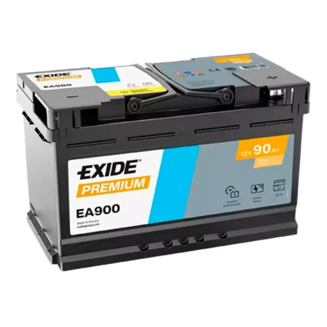 Автомобильный аккумулятор EXIDE Premium 6СТ-90Ah АзЕ (EA900)