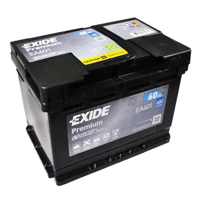 Автомобильный аккумулятор EXIDE Premium 6СТ-60Ah Аз (EA601)
