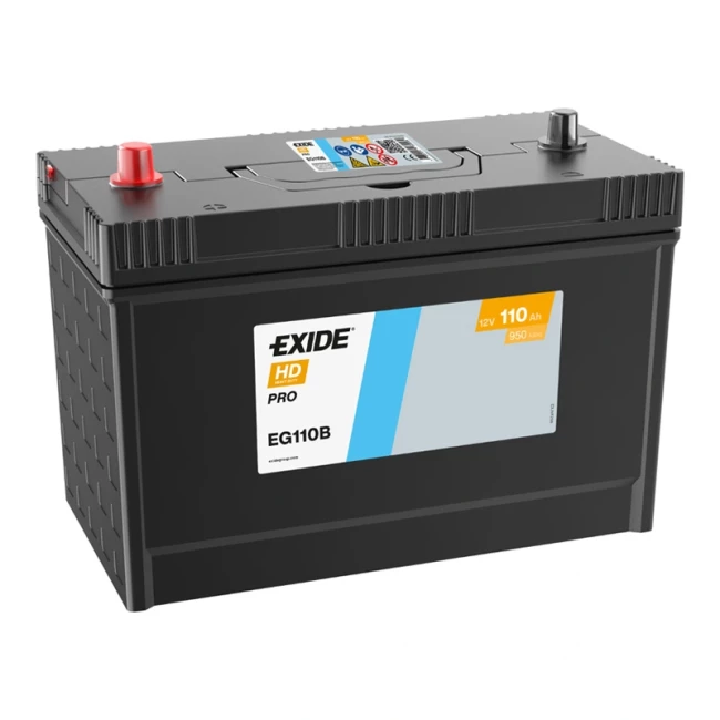Грузовой аккумулятор EXIDE StartPRO 6СТ-110Ah Аз (EG110B)
