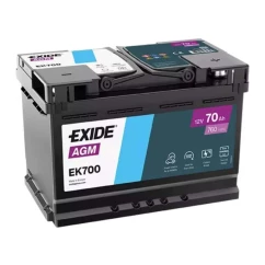 Автомобільний акумулятор EXIDE AGM 6СТ-70Ah Start-Stop АзЕ (-/+)