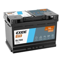 Автомобільний акумулятор EXIDE Start-Stop EFB 6СТ-70Ah АЗЕ 760A (EN) EL700 (69561)