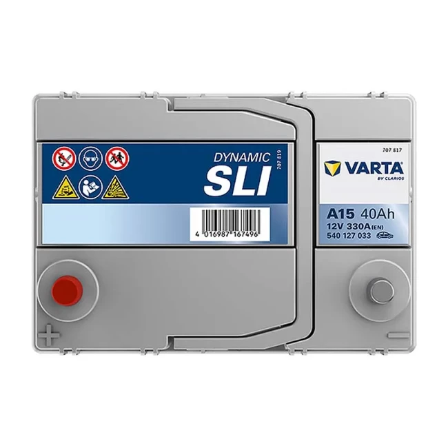 Автомобільний акумулятор VARTA Blue Dynamic A15 6CT-40Ah Asia Аз (540127033)