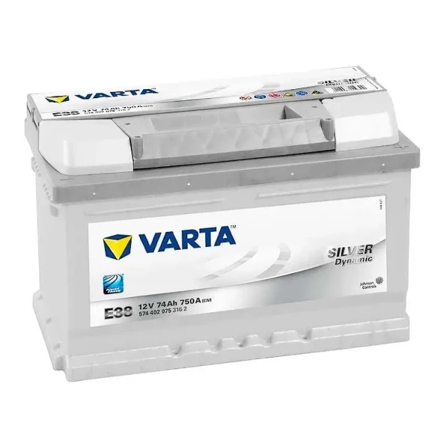 Автомобильный аккумулятор VARTA Silver Dynamic E38 6CT-74Ah АзЕ (574402075)