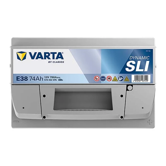 Автомобильный аккумулятор VARTA Silver Dynamic E38 6CT-74Ah АзЕ (574402075)