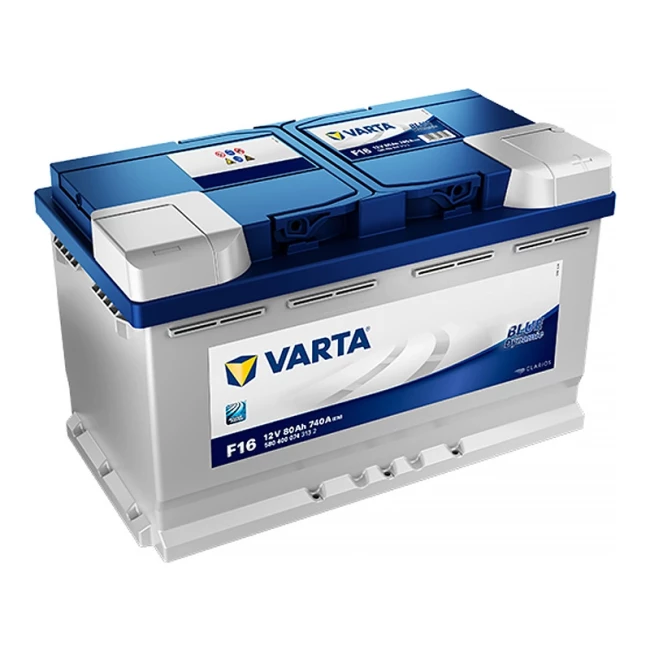 Автомобільний акумулятор VARTA Blue Dynamic F16 6CT-80Ah АзЕ (580400074)