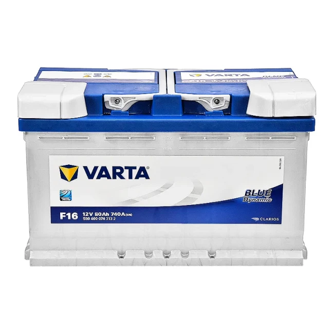 Автомобільний акумулятор VARTA Blue Dynamic F16 6CT-80Ah АзЕ (580400074)