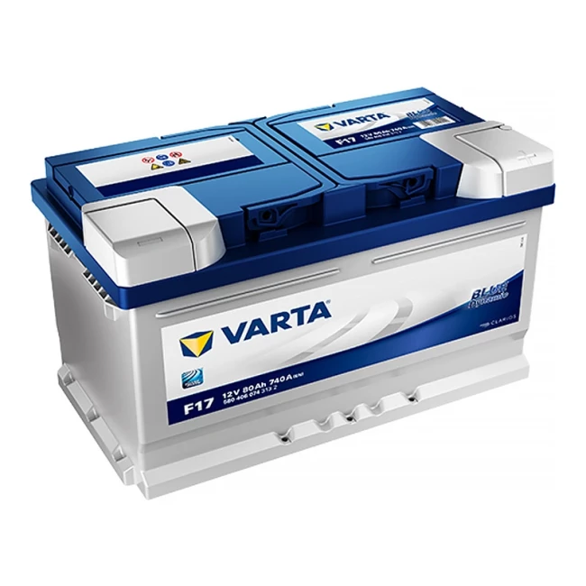 Автомобільний акумулятор VARTA Blue Dynamic F17 6CT-80Ah АзЕ (580406074)
