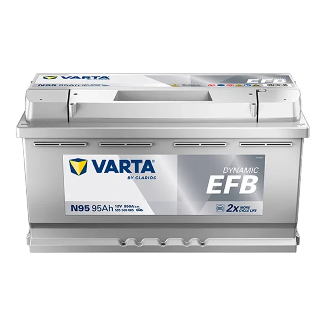 Автомобільний акумулятор VARTA Blue Dynamic EFB N95 6CT-95Ah АзЕ (595500085)