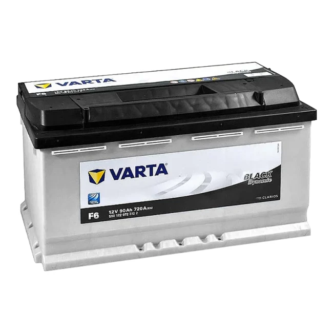 Автомобильный аккумулятор VARTA Black Dynamic F6 6CT-90Ah АзЕ (590122072)