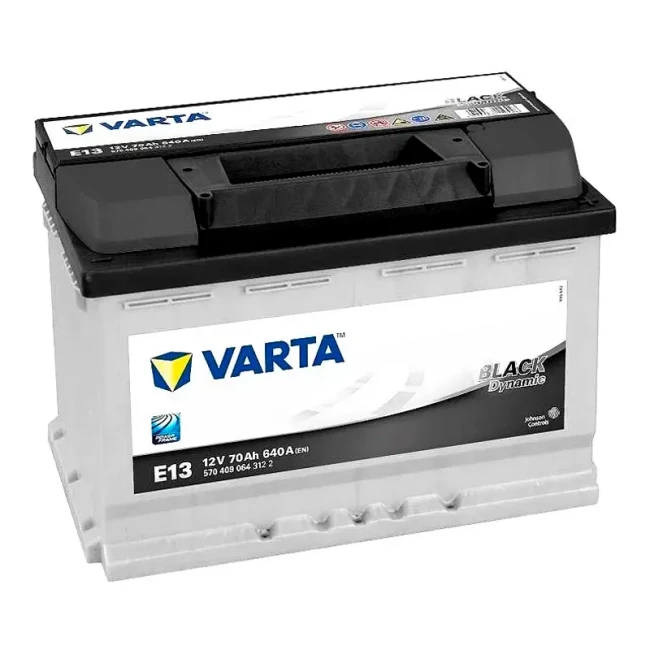 Автомобільний акумулятор VARTA Black Dynamic E13 6СТ-70Ah АзЕ (570409064)