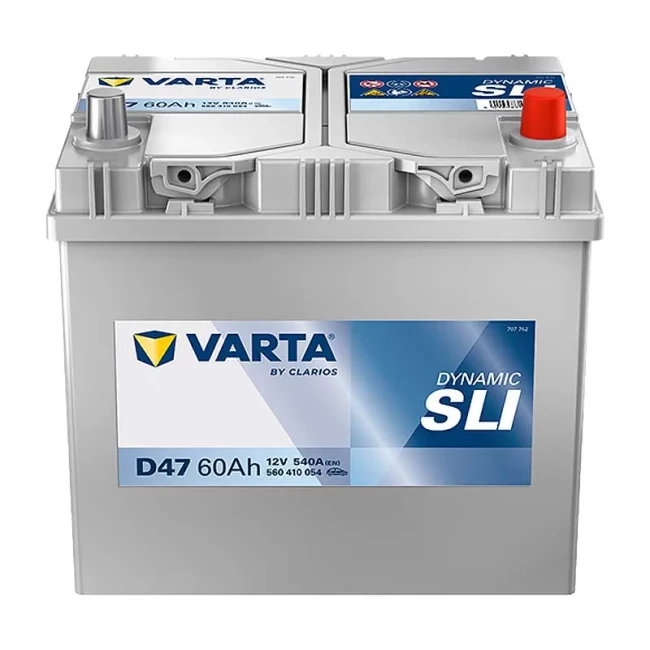 Автомобільний акумулятор VARTA Blue Dynamic D47 6CT-60Ah Asia АзЕ (560410054) Автомобільний акумулятор VARTA Blue Dynamic D47 6CT-60Ah Asia АзЕ (560410054)