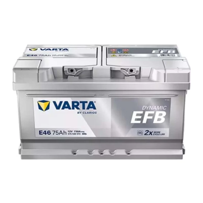 Автомобильный аккумулятор VARTA Blue Dynamic EFB E46 6СТ-75Ah АзЕ (575500073)