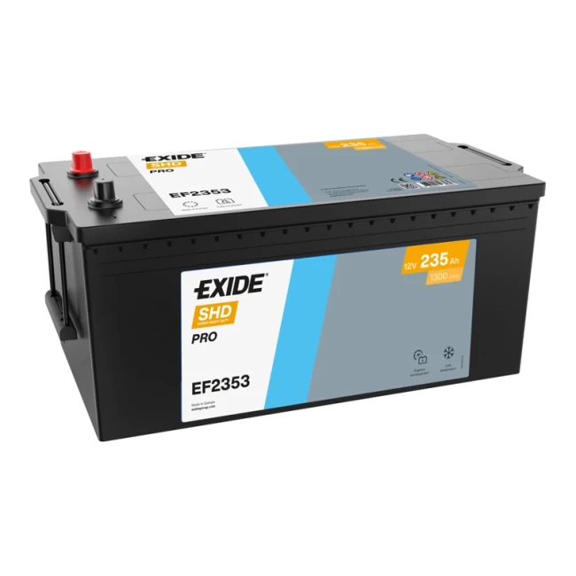 Вантажний акумулятор EXIDE PowerPRO 6СТ-235Ah Аз (EF2353)