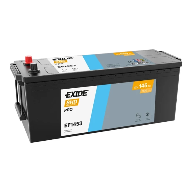 Грузовой аккумулятор EXIDE PowerPRO 6СТ-145Ah Аз (EF1453)