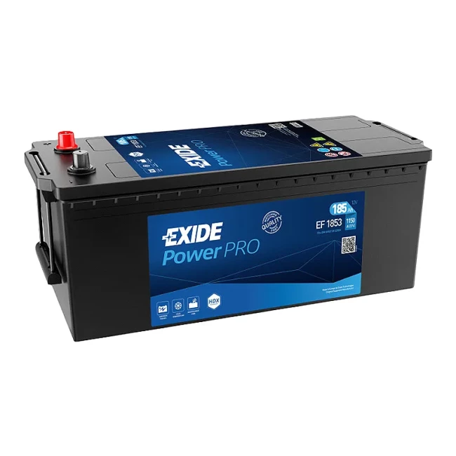 Грузовой аккумулятор EXIDE PowerPRO 6СТ-185Ah Аз (EF1853)