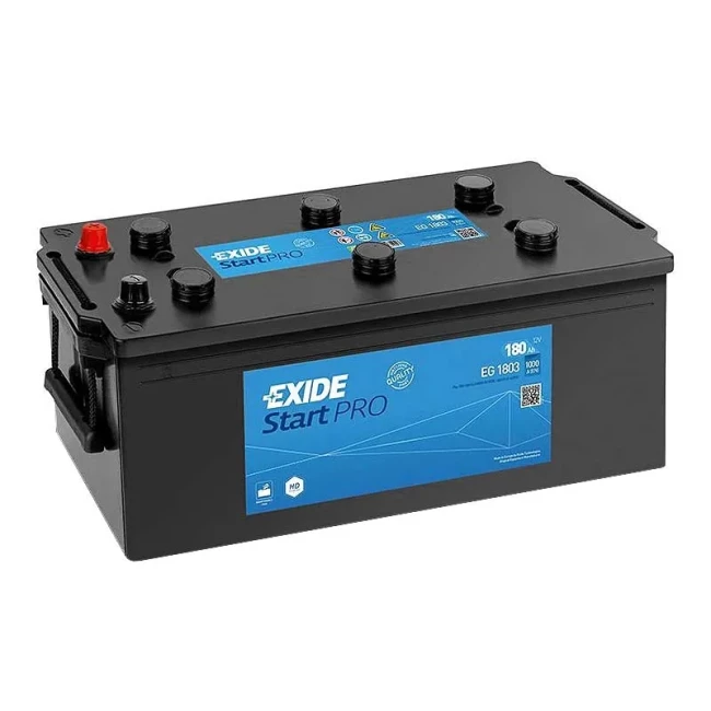 Вантажний акумулятор EXIDE StartPRO 6СТ-180Ah Аз (EG1803)