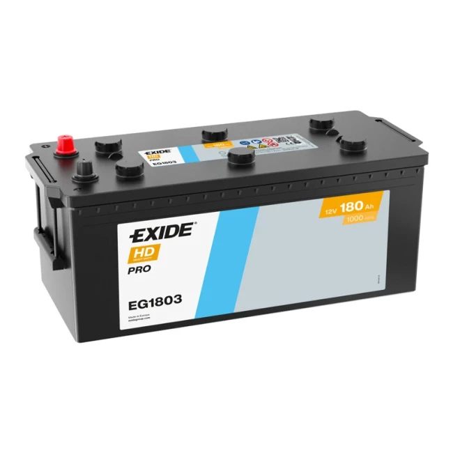 Вантажний акумулятор EXIDE StartPRO 6СТ-180Ah Аз (EG1803)