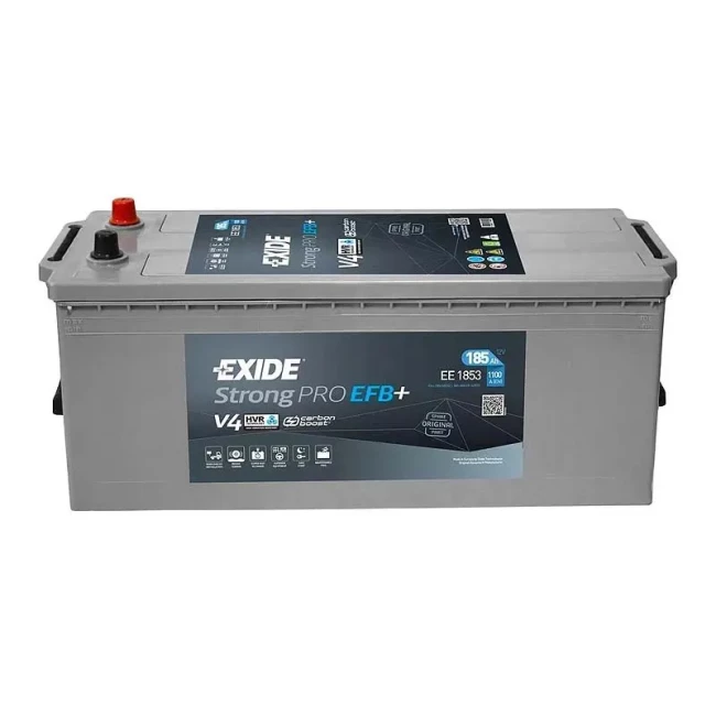 Вантажний акумулятор EXIDE StrongPRO EFB+ 6СТ-185Ah Аз (EE1853)