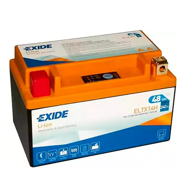 Мото аккумулятор EXIDE 6СТ-4Ah Аз (ELTX14H)