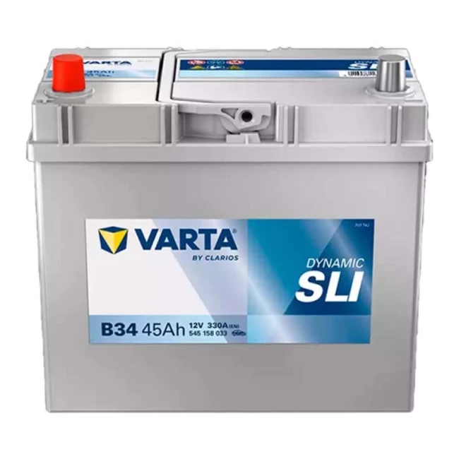 Автомобільний акумулятор VARTA Blue Dynamic B34 6CT-45Ah Asia Аз (545158033)