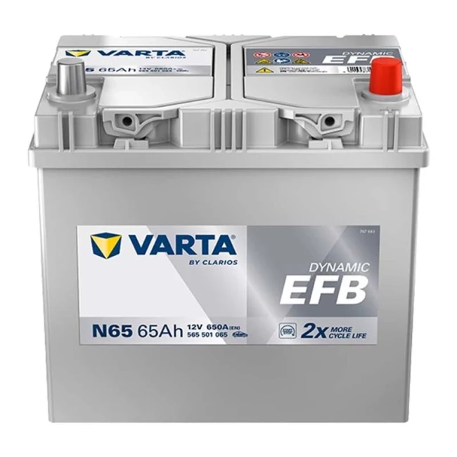 Автомобильный аккумулятор VARTA Blue Dynamic EFB N65 6CT-65Ah Asia АзЕ (565501065)